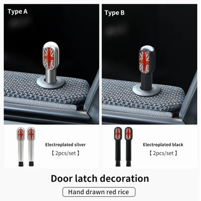 UK Flag Thematic Car Door Pin