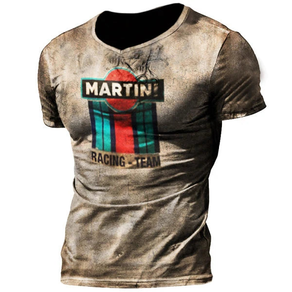 Men's Racing T-Shirt Cotton
