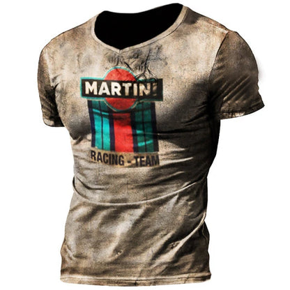 Men's Racing T-Shirt Cotton