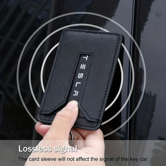Estuche para llave de tarjeta para Tesla 