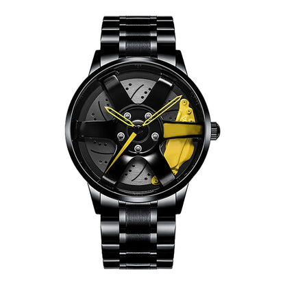 Car Wheel Watch for Men