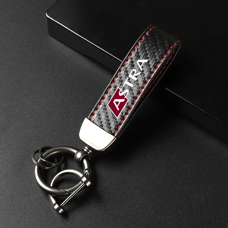 Astra Leather Keychain