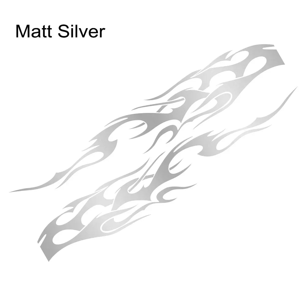 2Pcs Vinyl Flame Graphics 