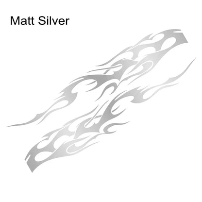 2Pcs Vinyl Flame Graphics 