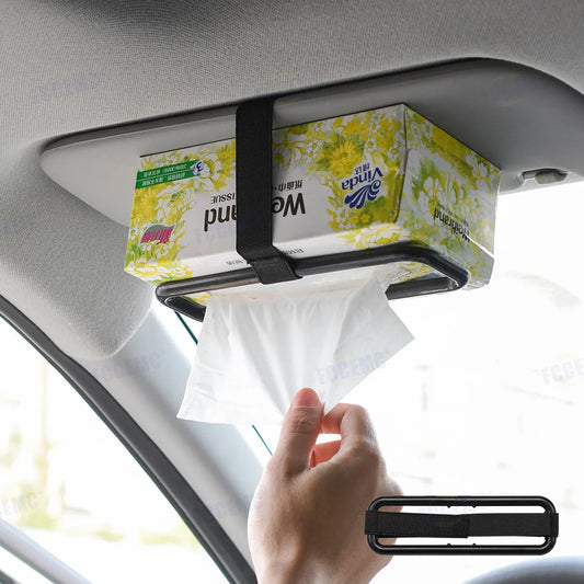 Car Tissue Box Holder Strap