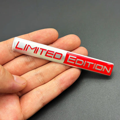 Limited Edition Color Emblem Badge