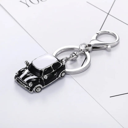 Mini Metal Car Alloy Keychain 