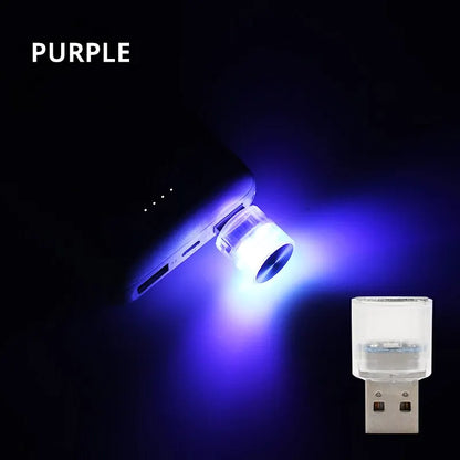 Car Mini USB LED Ambient