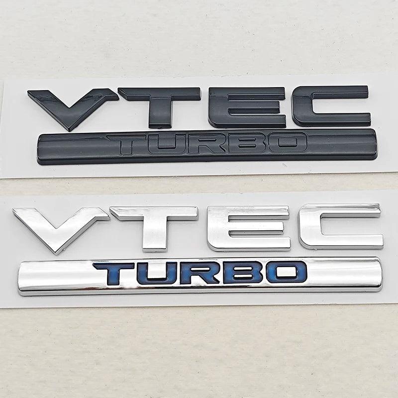 VTEC Turbo Emblem