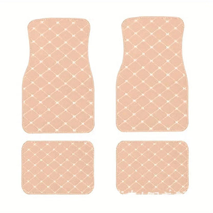 Luxury Car Floor Mats Set