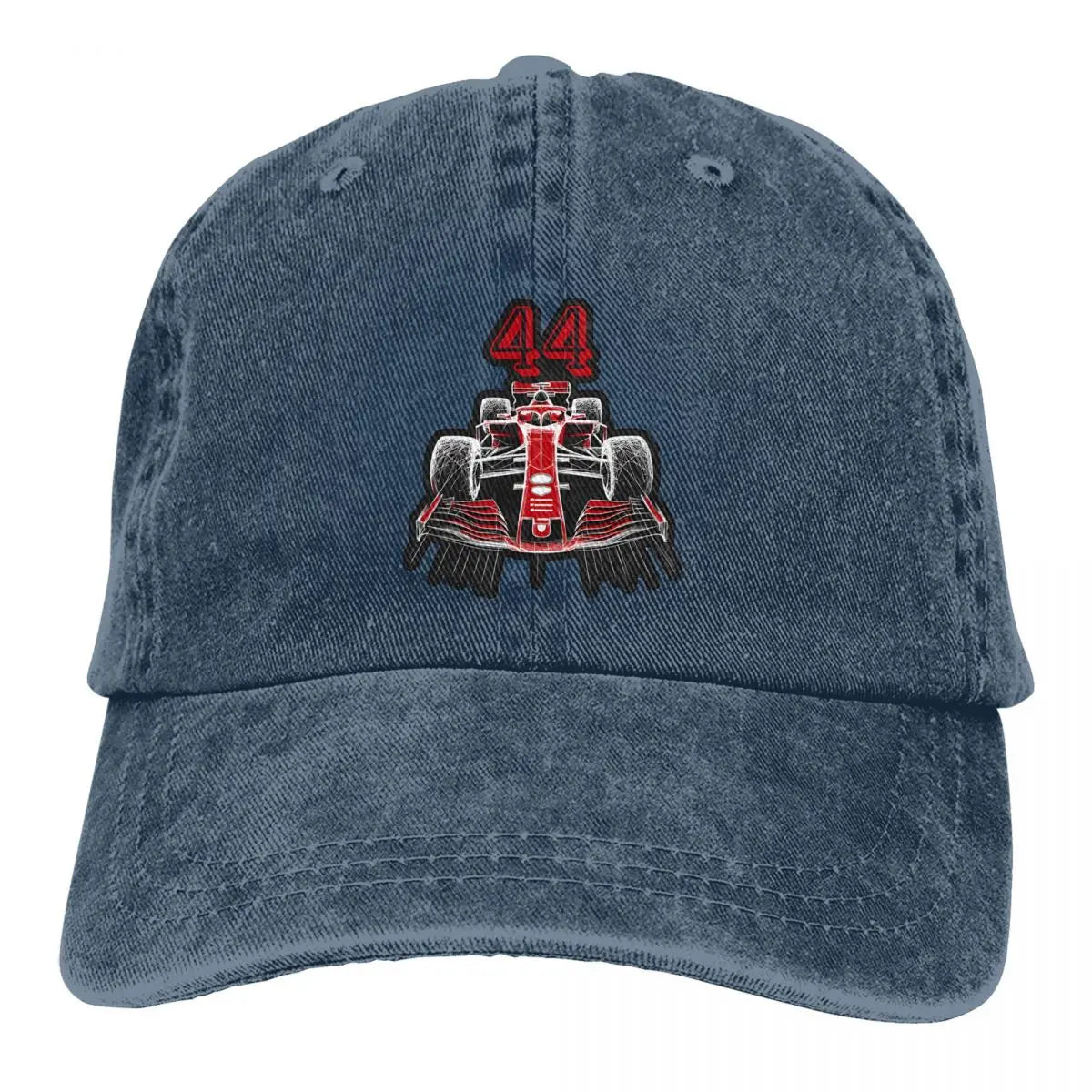 Red 44 F1 Washed Cap