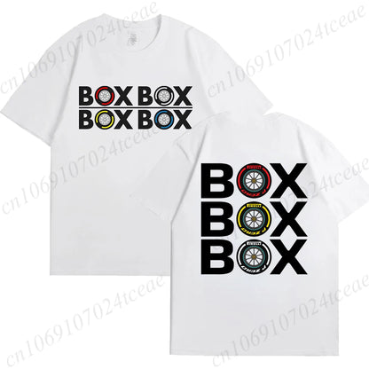 “Box Box Box” F1 Cotton Shirt