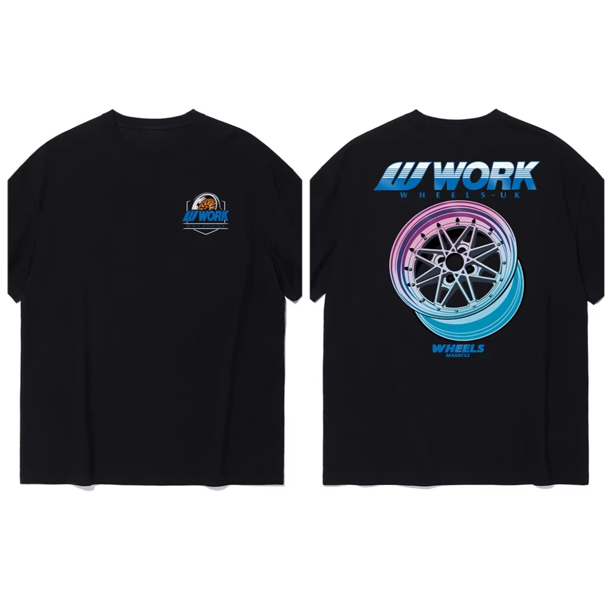 WORK Wheel Hub Modified Car Shirt
