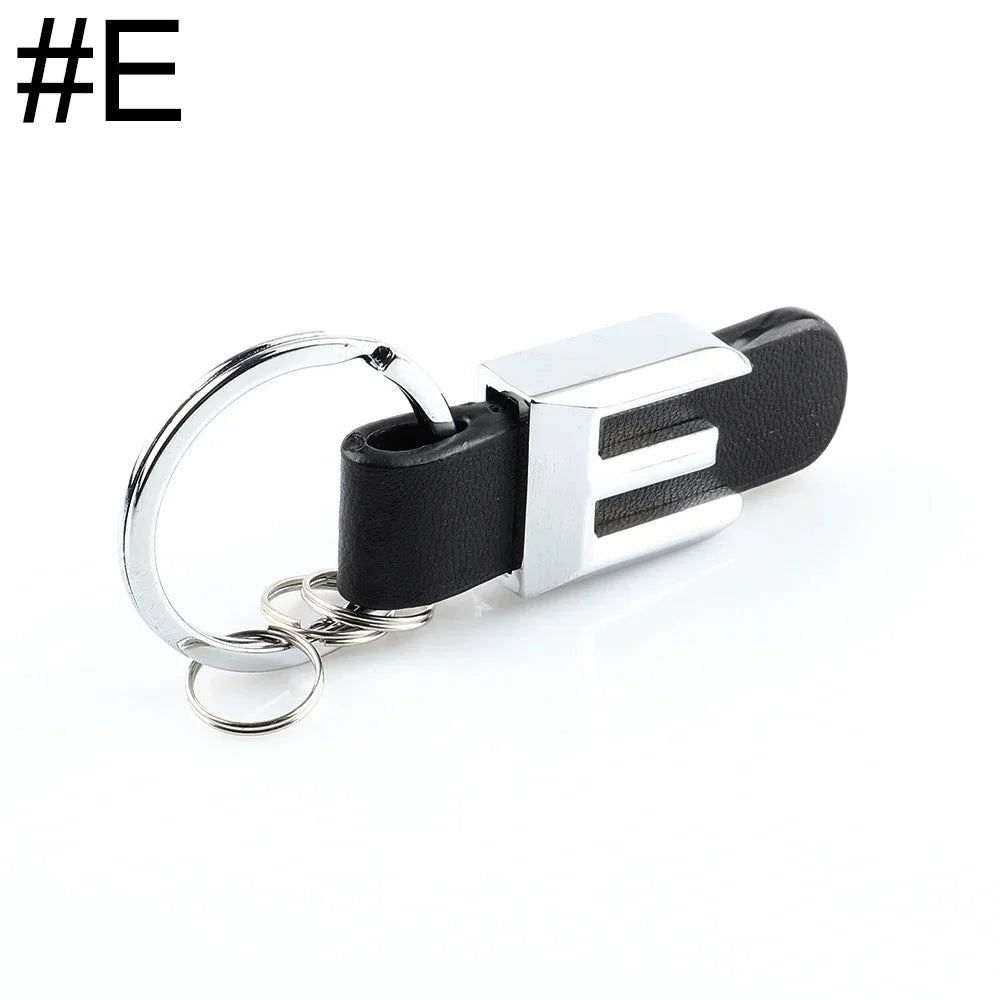 Premium Metal Initial Keychain