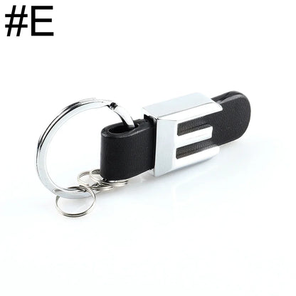 Premium Metal Initial Keychain
