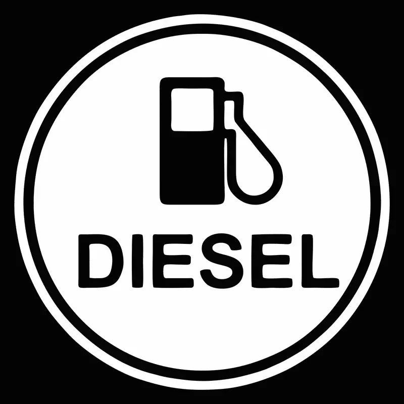 Diesel Gas Sticker Car 