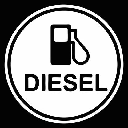 Diesel Gas Sticker Car 