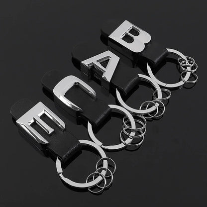 Premium Metal Initial Keychain