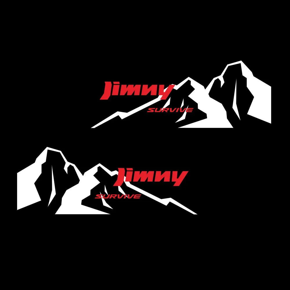 JIMNY Car Mountain Stickers