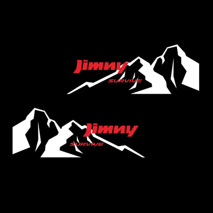 JIMNY Car Mountain Stickers