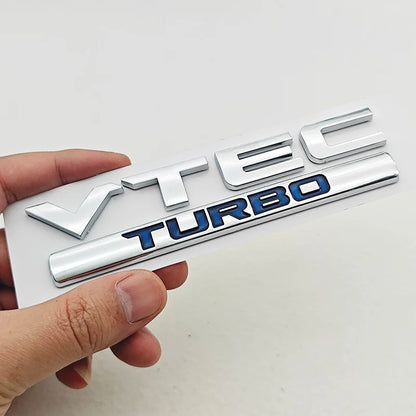 VTEC Turbo Emblem