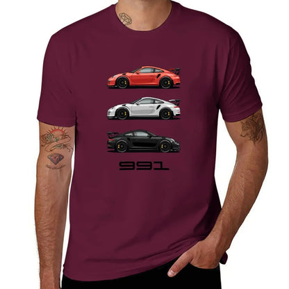 Klassisches 991 GT3 RS Baumwollhemd PE