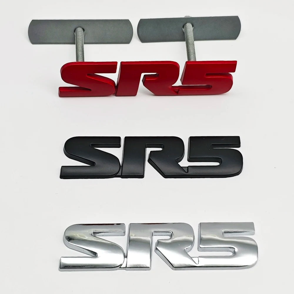 SR5 Emblem Rear Trunk 