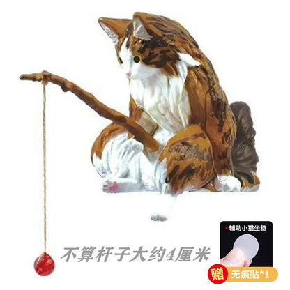Fishing Cat Car Interior Decor 