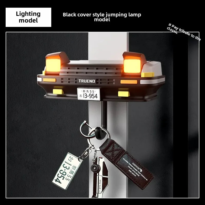 Car Keyring Headlights Keychain Holder