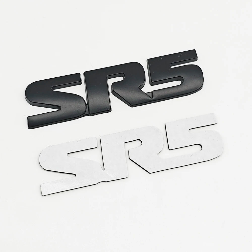 SR5 Emblem Rear Trunk 
