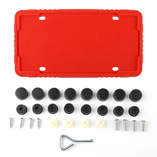 Silicone License Plate Holder