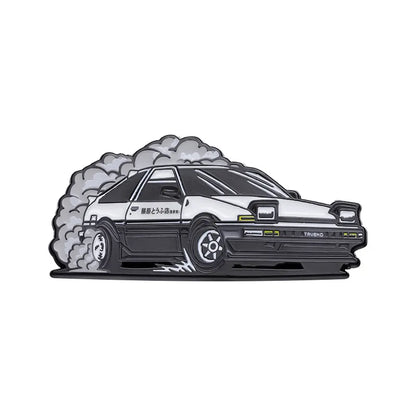 Retro Sportwagen Emaille Pin 