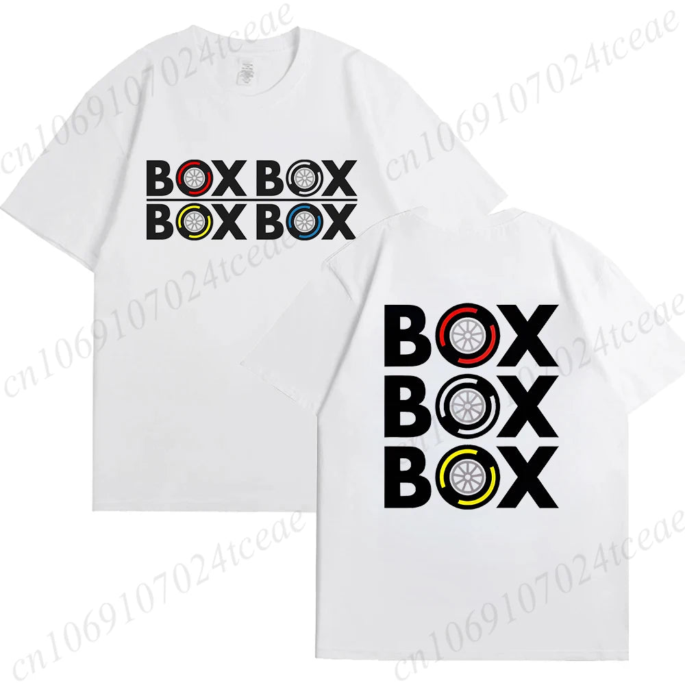 “Box Box Box” F1 Cotton Shirt