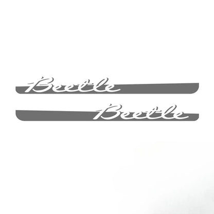2PCS Car Door Side Skirt Sticker Beetle