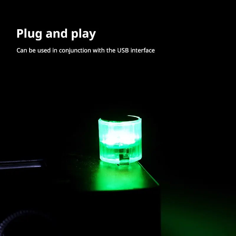 Car Mini USB LED Ambient
