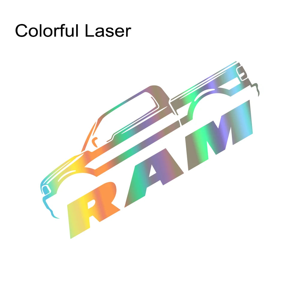 Car Window Side Sticker RAM