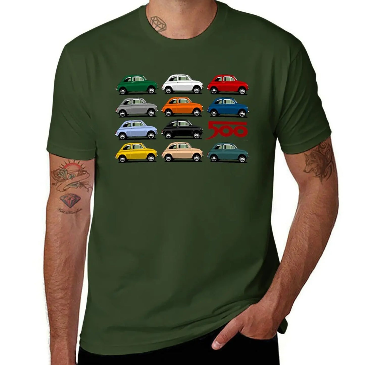 500 Printed T-Shirt FT