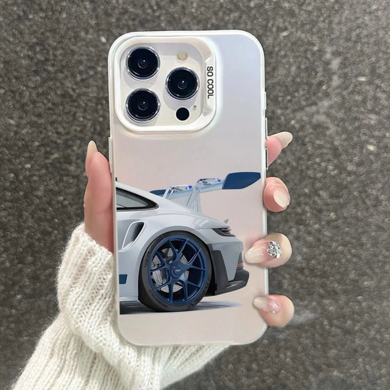 911 Car Print iPhone Case