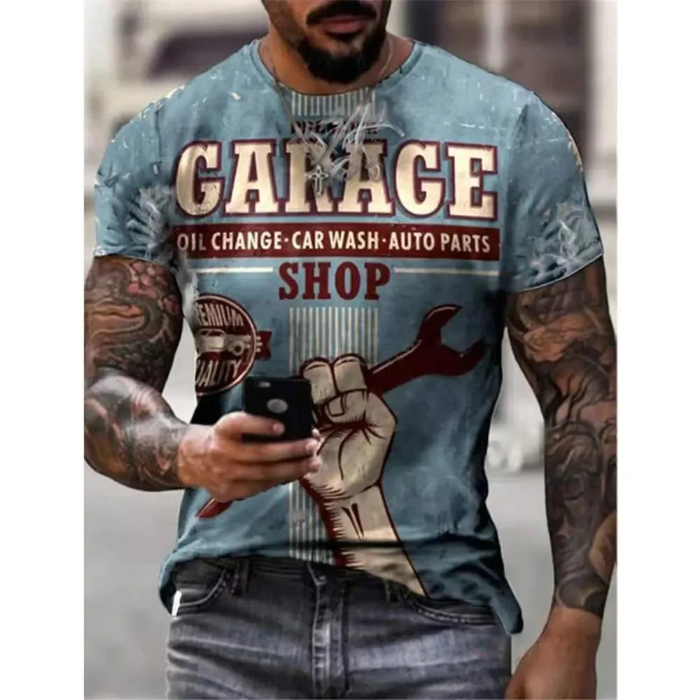 Men’s Long Sleeve T-Shirt for Car Fans