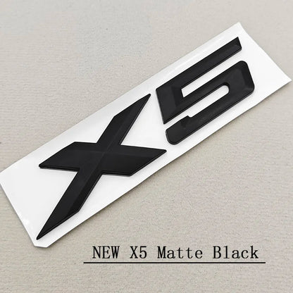 X3 X5 X6 Badge Sticker 