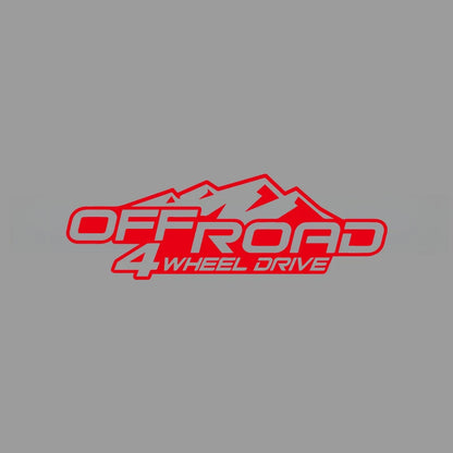Mountain Off-Road Four Wheel Stickers