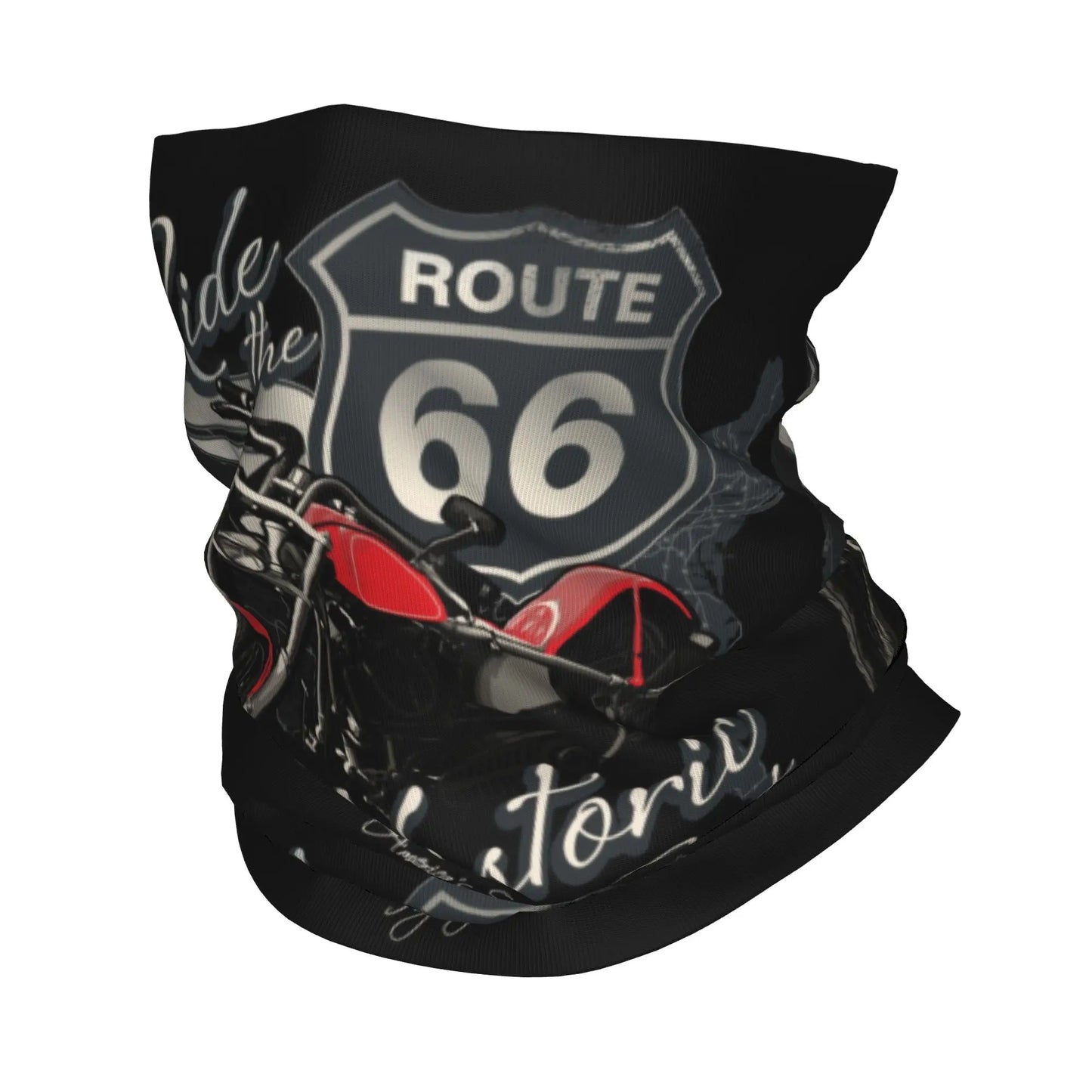 Cachecol com faixa para cabeça Route 66