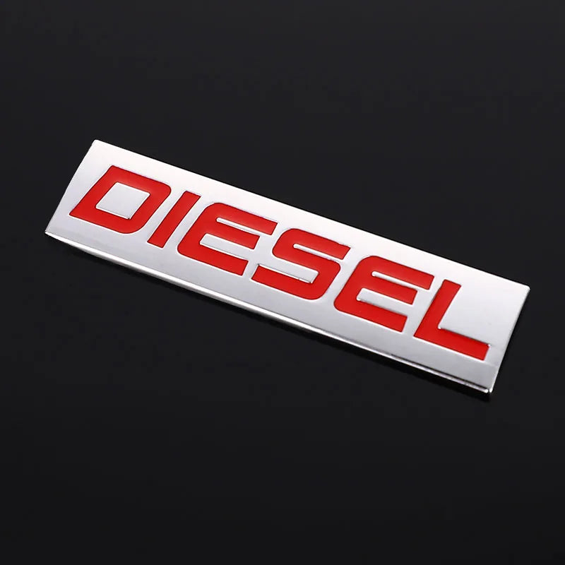 3D Metal Car Sticker Diesel Logo