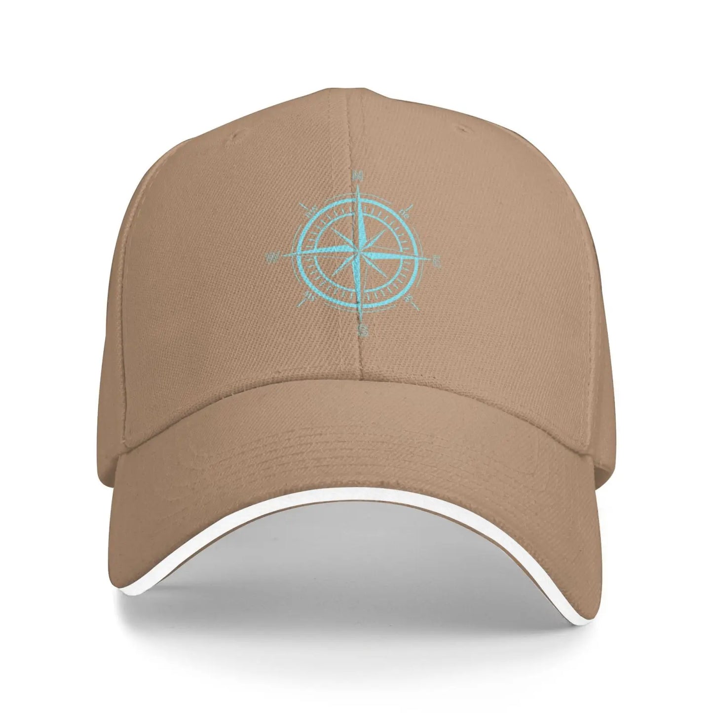 Compass Print Baseball Cap 