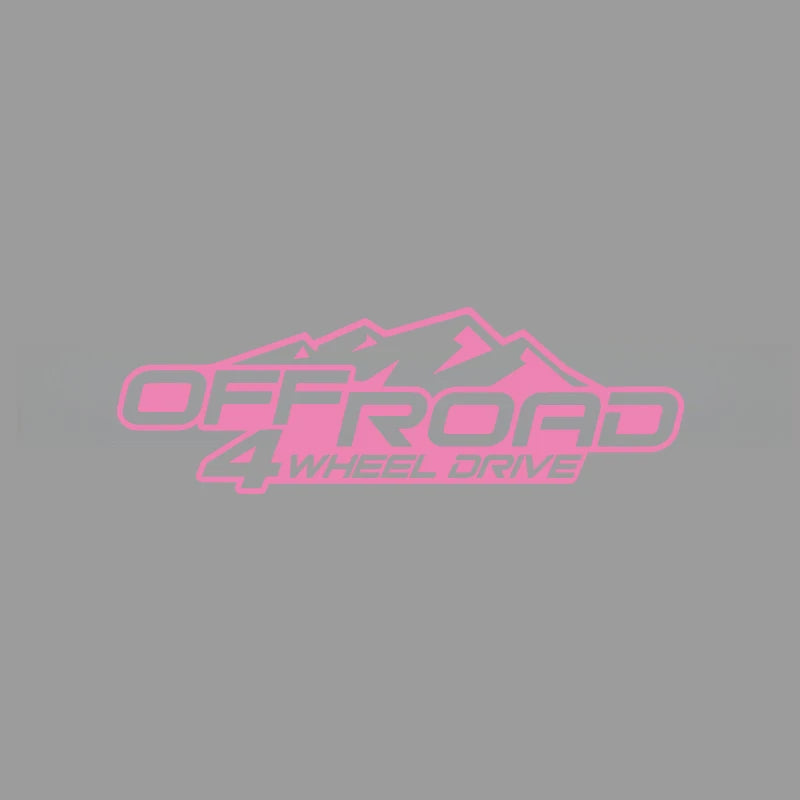 Mountain Off-Road Four Wheel Stickers