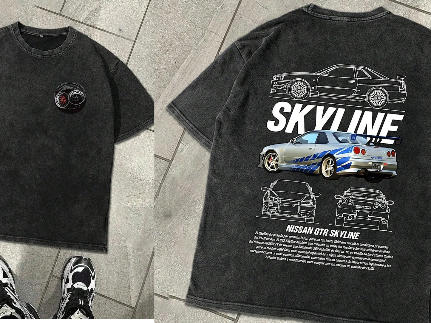 JDM Skyline Cotton Shirt 