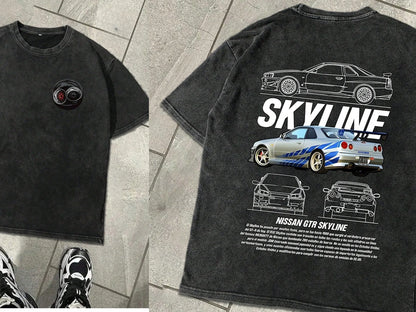 JDM Skyline Cotton Shirt 