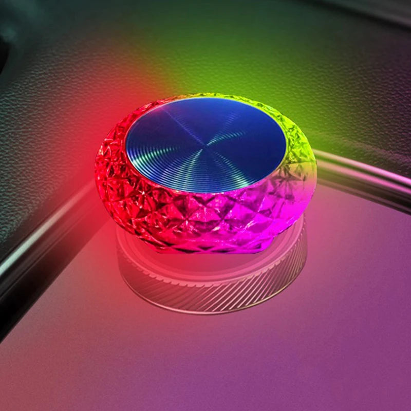 Portable Car USB Ambient Light Mini LED 