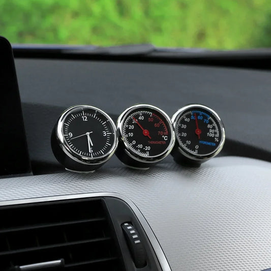 Termómetro reloj digital para coche 