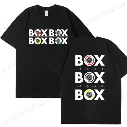 “Box Box Box” F1 Cotton Shirt